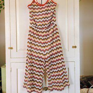 Kandy Kiss Vintage Crochet Jumpsuit